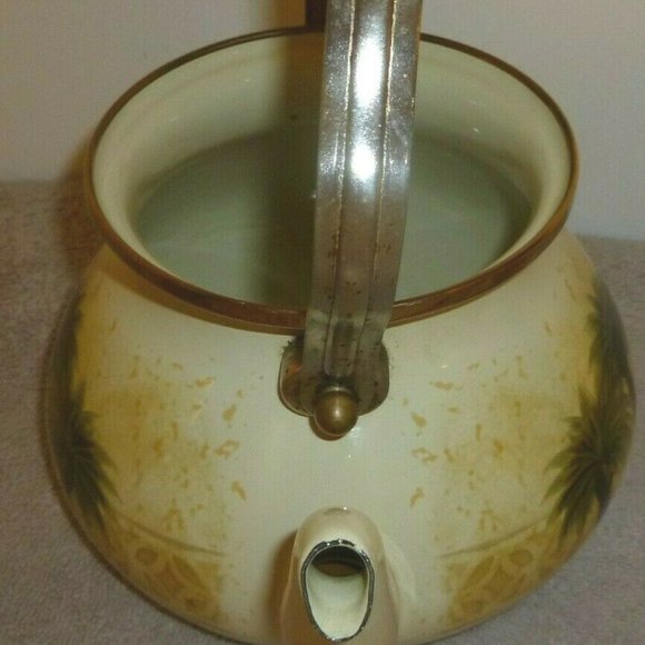 Table Tops Unlimited,Teapot,Palm Trees - Picture 7 of 10